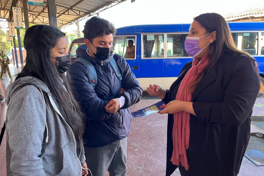 Delegada Presidencial Provincial de Linares lideró jornada de prevención y seguridad