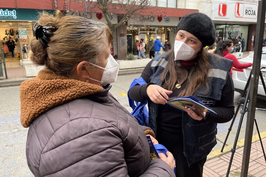 Autoridades difundieron a la comunidad el programa Denuncia Seguro