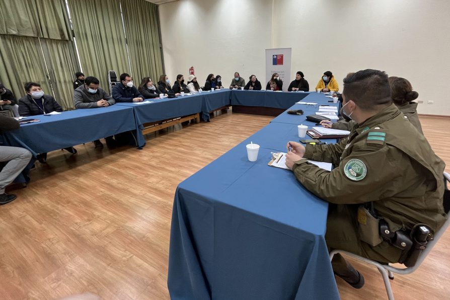 Delegación Presidencial Provincial de Linares lideró una nueva reunión de coordinación del “Mesa Calle”