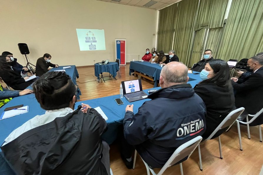 Municipios de la provincia de Linares recibieron orientación para formar unidades comunales de Gestión del Riesgos de Desastres