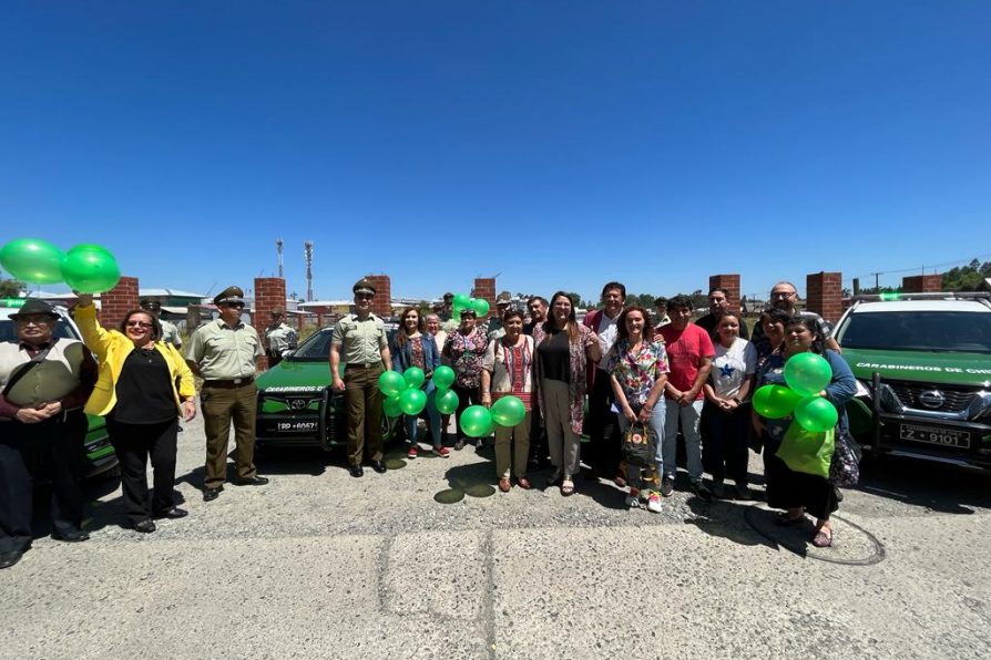 Gobierno entregó nuevos vehículos a Carabineros de la provincia de Linares