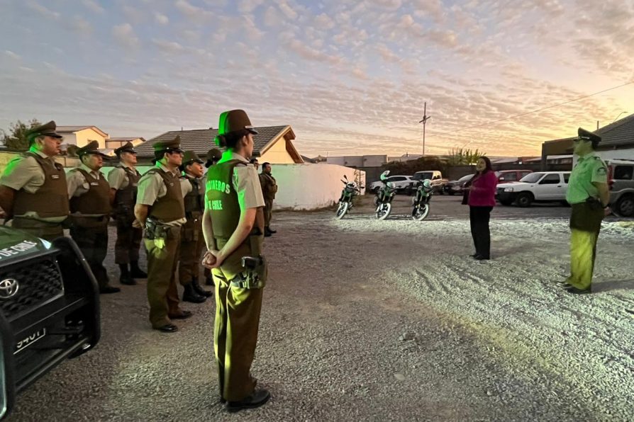 Ronda impacto en Linares dejó 8 detenidos y un vehículo recuperado