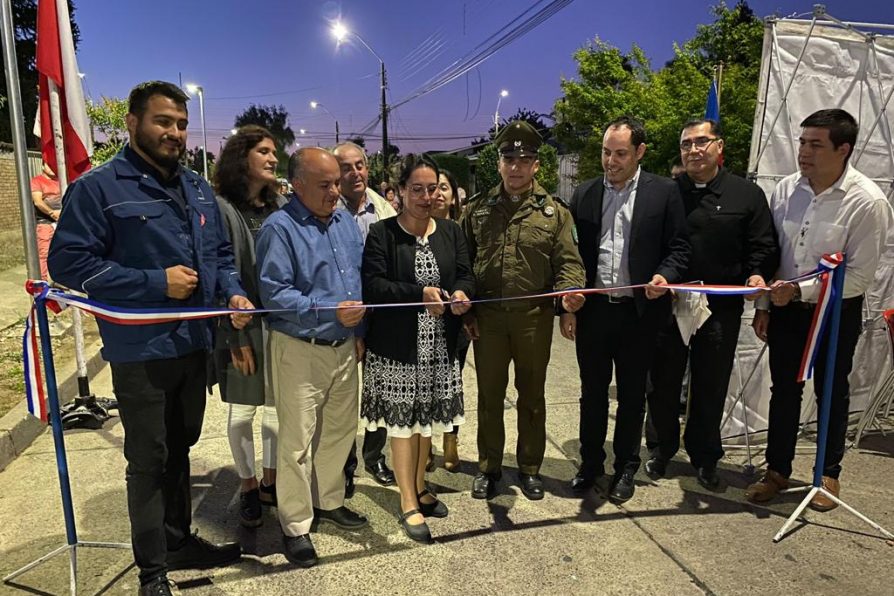 Más de 2.850 familias de Santa Amelia de Retiro se beneficiaron con nuevas luminarias