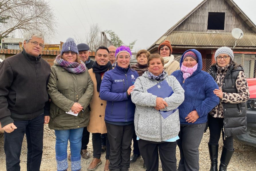 Delegada Presidencial Aly Valderrama se reunió con dirigentes vecinales del sector Las Obras de la comuna de Linares