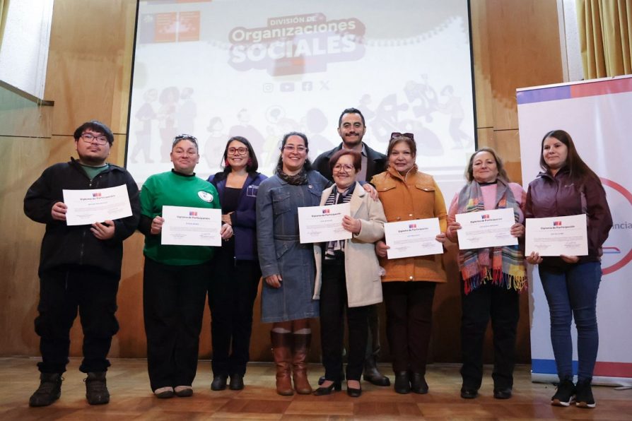 Delegada Presidencial Aly Valderrama encabeza emotivo homenaje a más de 100 dirigentes sociales de la provincia de Linares