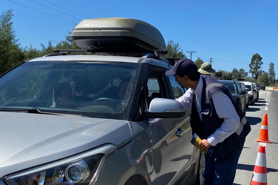 Fiscalización vehicular y entrega de información para la prevención de incendios forestales en la precordillera de Linares