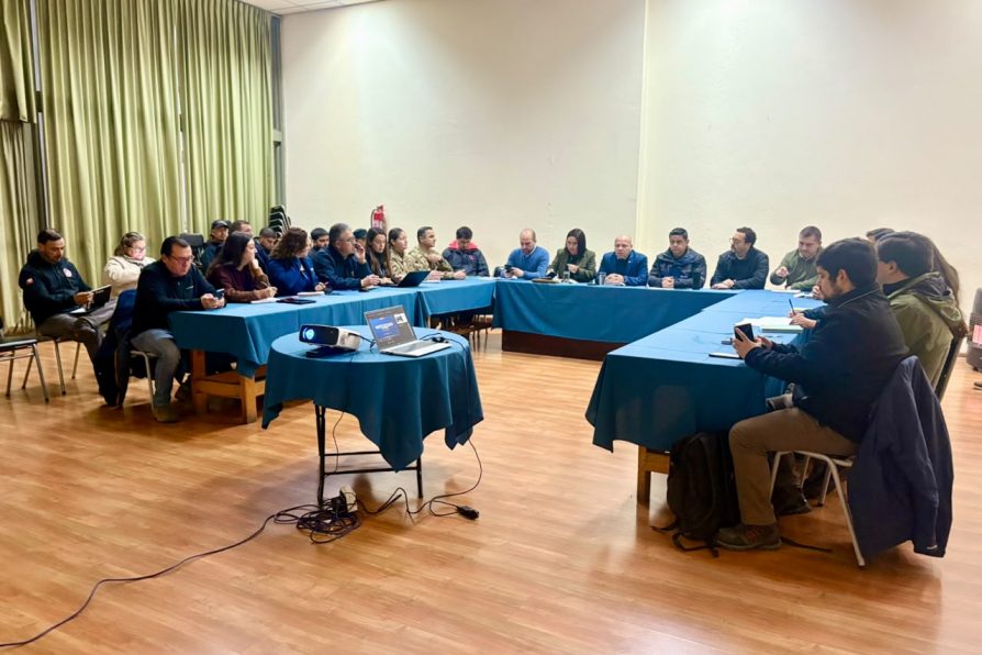 COGRID Provincial de Linares refuerza coordinación y despliegue preventivo ante próximo sistema frontal
