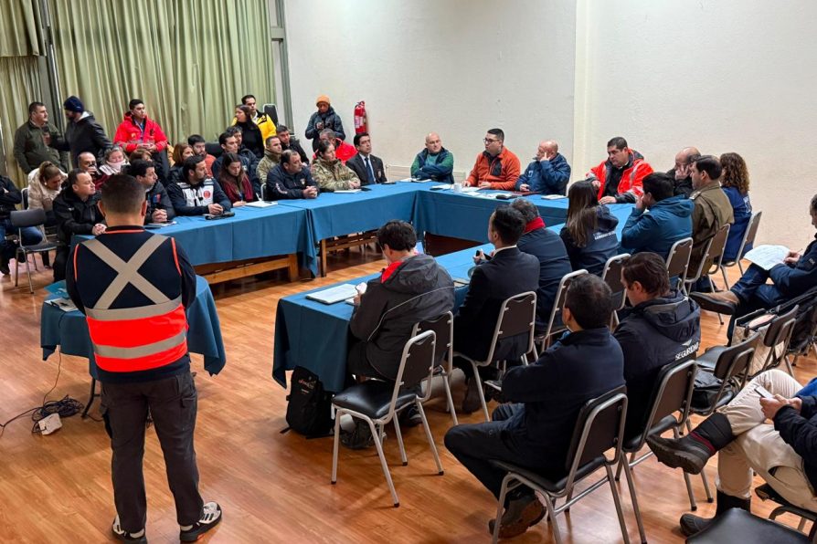 COGRID Provincial evaluó positivamente el último sistema frontal y reforzó coordinación ante nuevo evento meteorológico