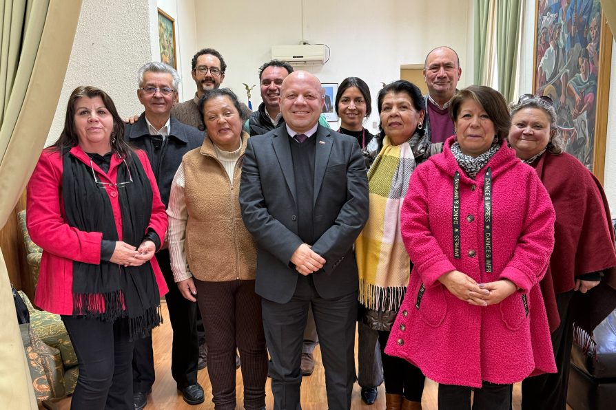 Dirigentes sociales de la provincia se reunieron con delegado Christian González para fortalecer trabajo conjunto